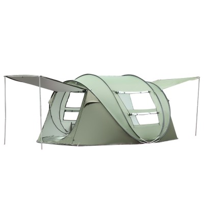 camping tent camping outdoor waterproof large family glamping advertising canvas Folding tent