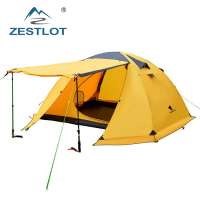 Luxury glamping four season large family camping tent